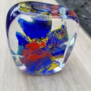 MURANO FISH AQUARIUM PAPERWEIGHT